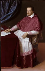 Kardinál Ferdinando de Medici, pozdější velkovévoda Ferdinando I. Toskánský